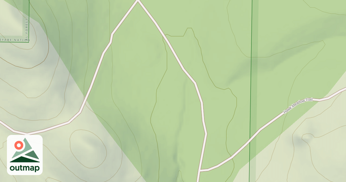 Map of DAFORNO SPUR