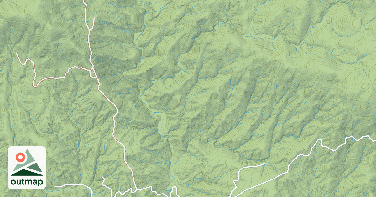 Map of HAPHAZARD CREEK