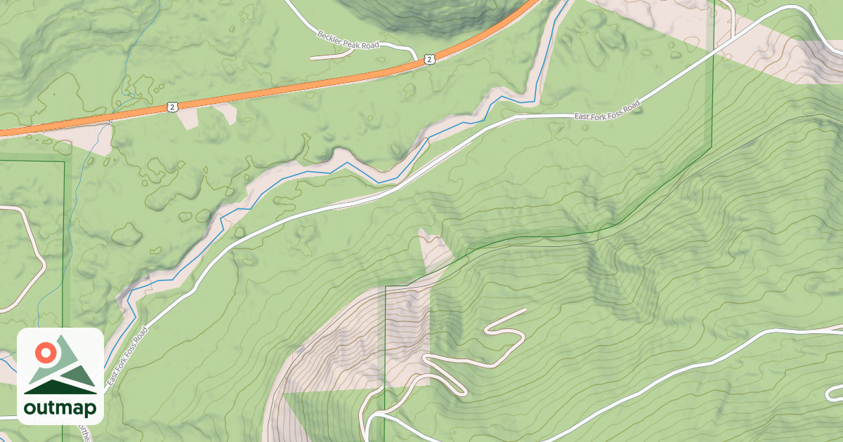 Map of 2622-A E FK FOSS