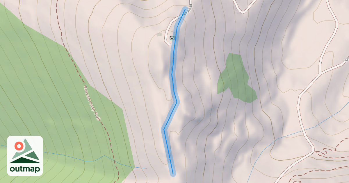 Map of Cornice Run