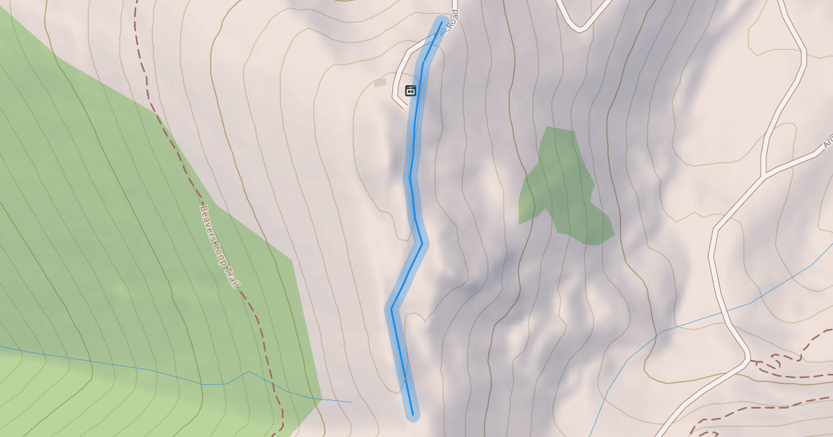 Map preview of Cornice Run