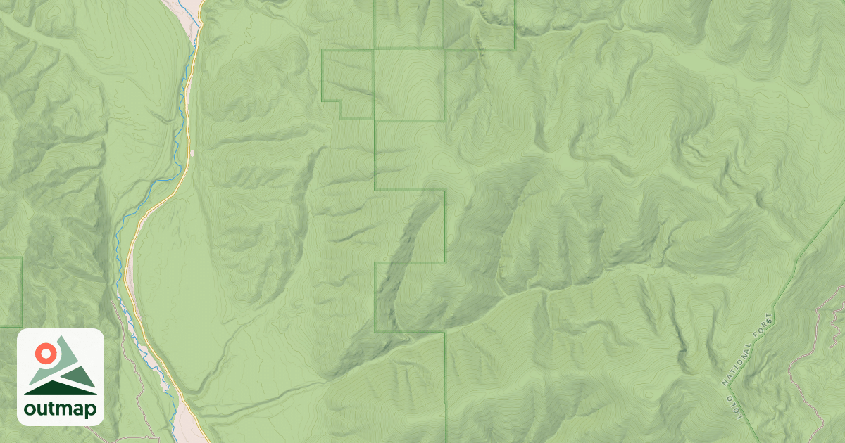 Map of BIG ROCK CREEK