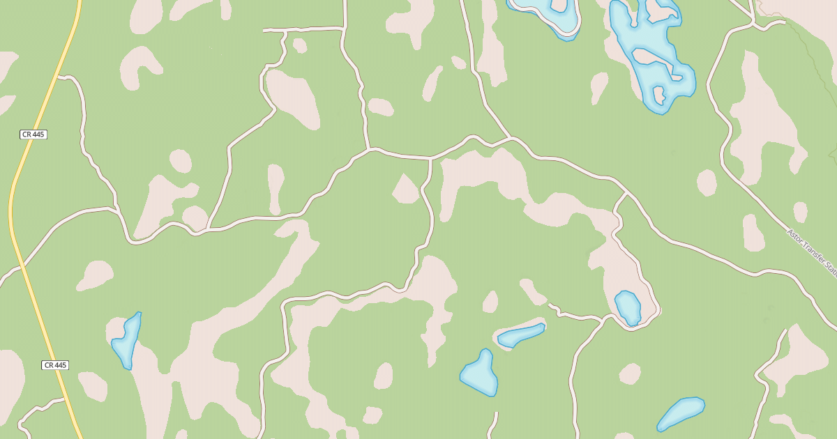 Map preview of USFS Motor Vehicle Use Map Roads {764A13E7-6A54-4C22-937A-B42A5AC9A1EE}