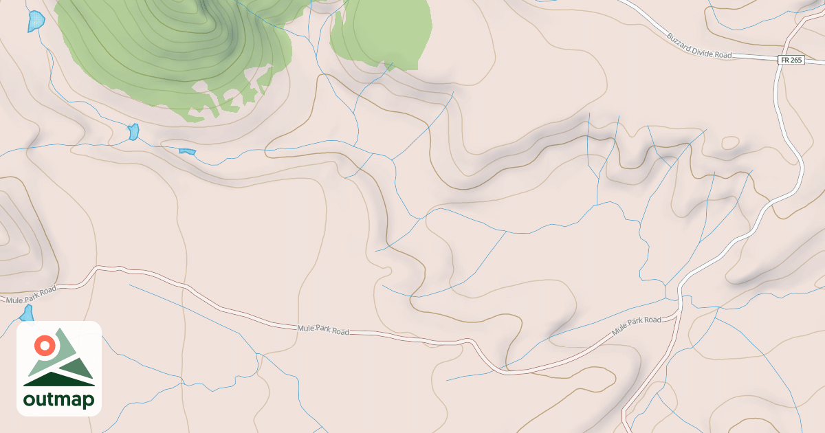 Map of MULE PARK