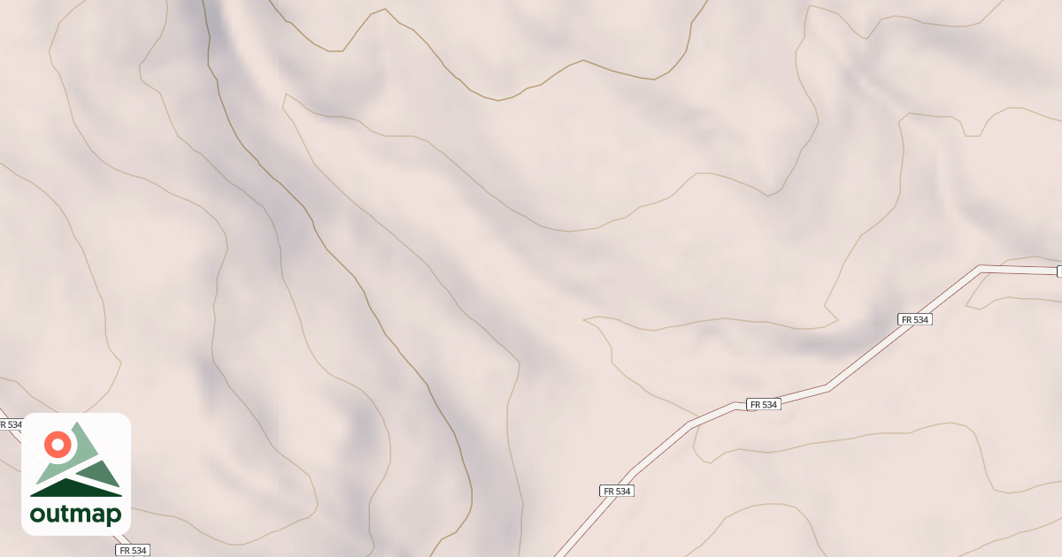 Map of USFS Motor Vehicle Use Map Roads {AD43986B-7A1A-4812-8F0E-006B9C91036F}