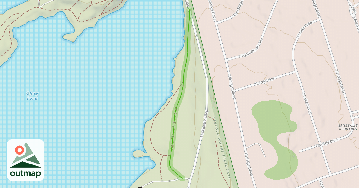 Map of Dark Side of the Pond
