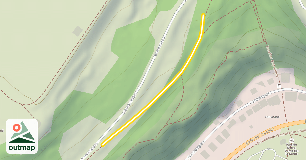Map of 54 - Cap-Blanc