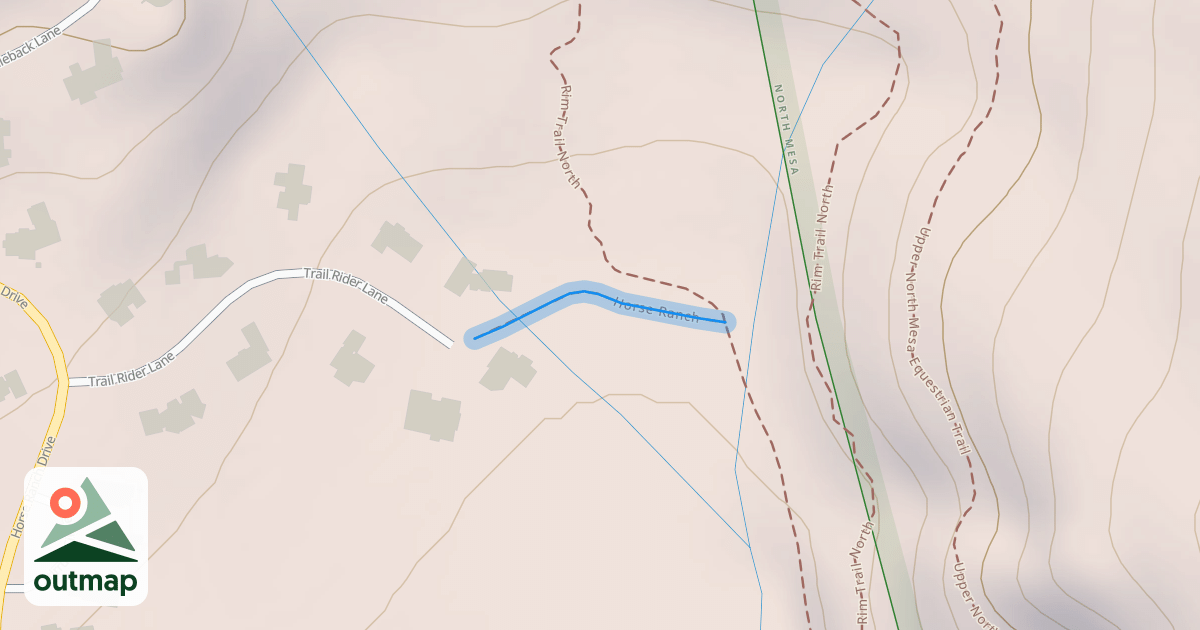Map of Horse Ranch