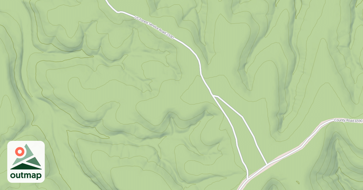 Map of HILLSIDE