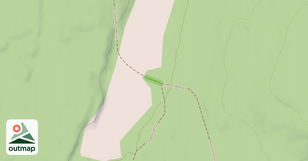 Map of Double Pond Trail