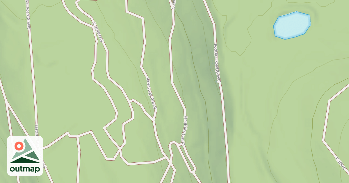 Map of Rock Run ATV Trails