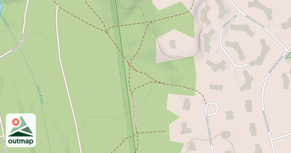 Map of USGS National Digital Trails fb364f50-0337-45cf-9fa9-22c8669df9da