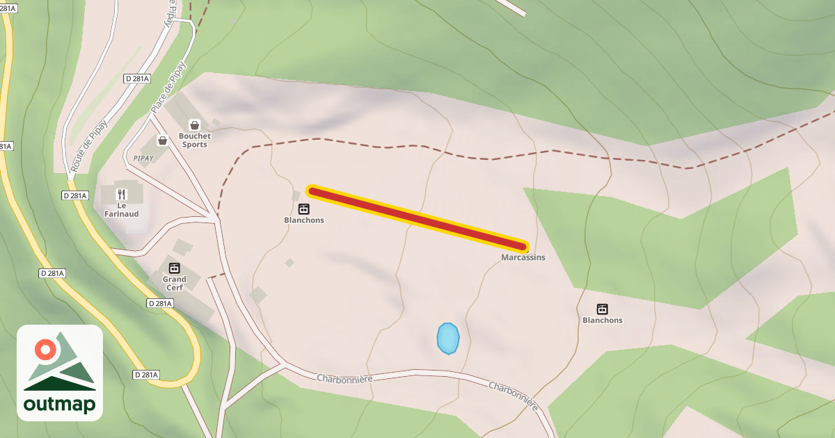 Map of Marcassins