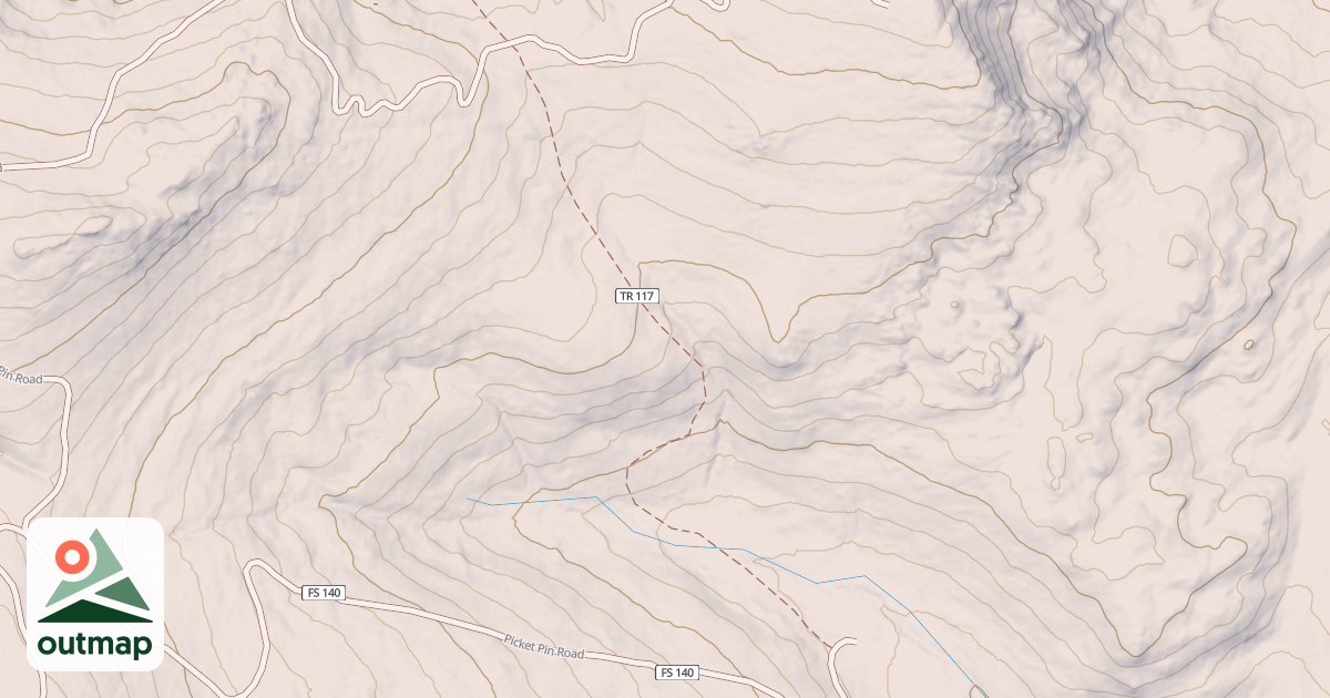 Map of Graham Creek