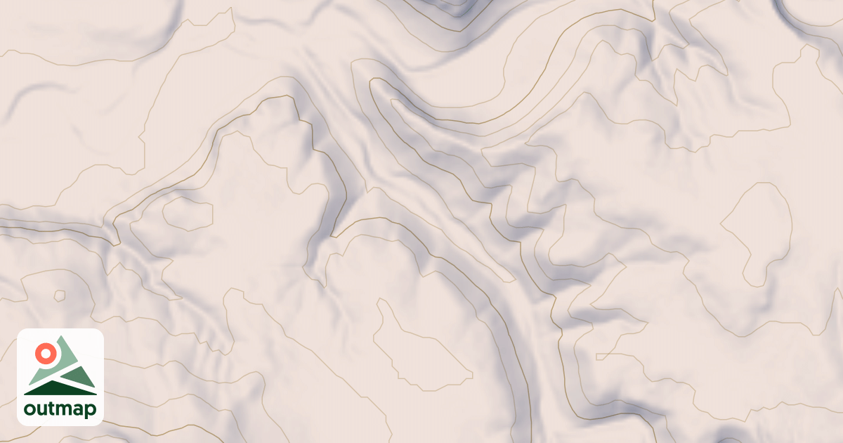 Map of HAY DRAW FORKS BR 1U