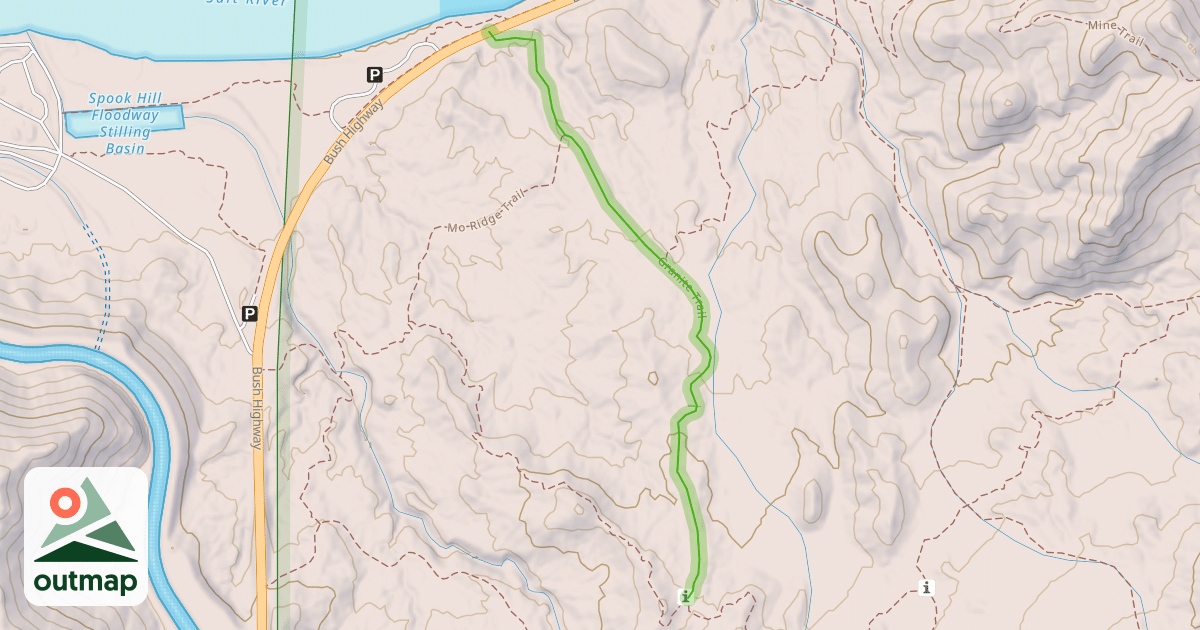 Map of Granite Trail