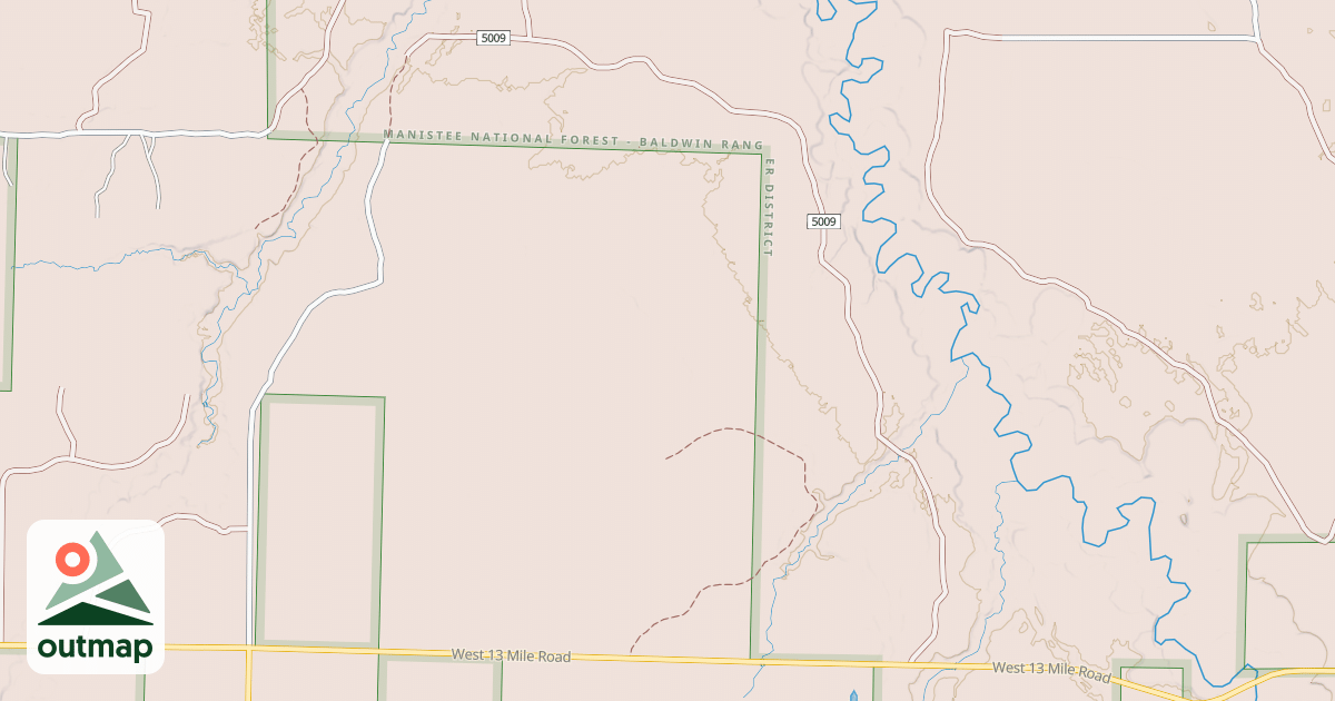 Map of 5009