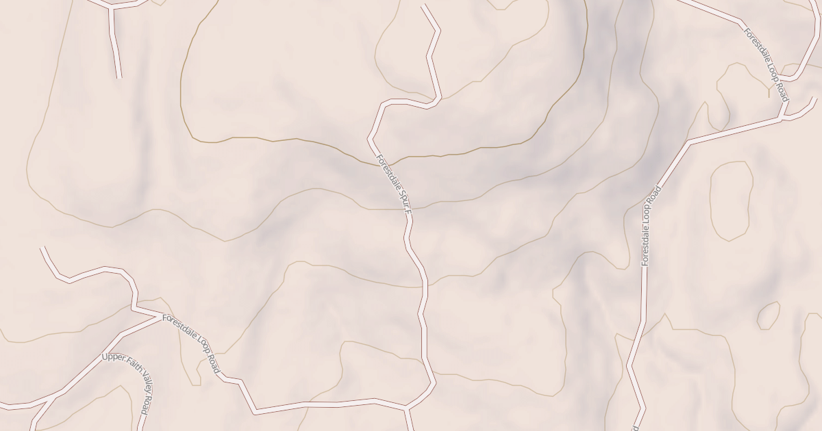 Map preview of FORESTDALE SPUR F