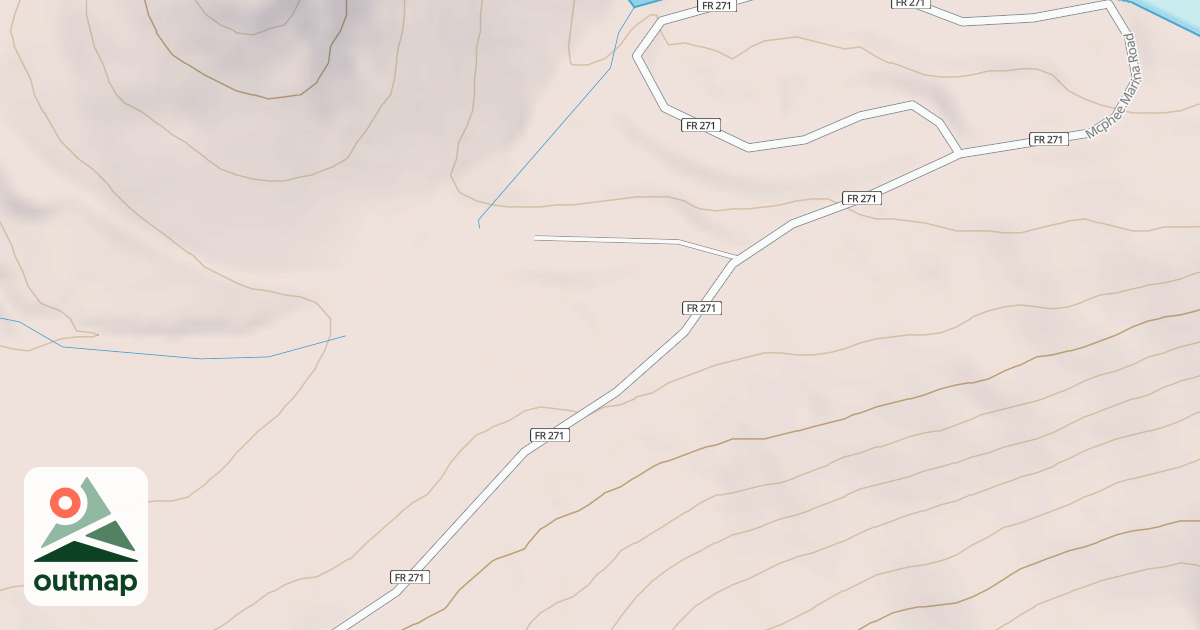 Map of MCPHEE MARINA B