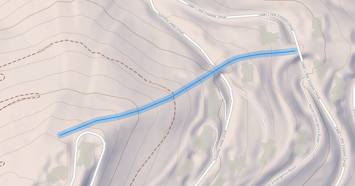 Map preview of Jordanelle