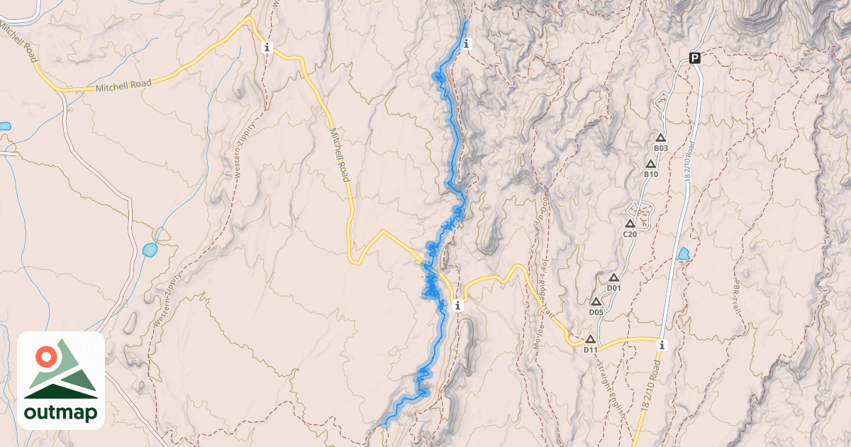 Map of Giddy Up