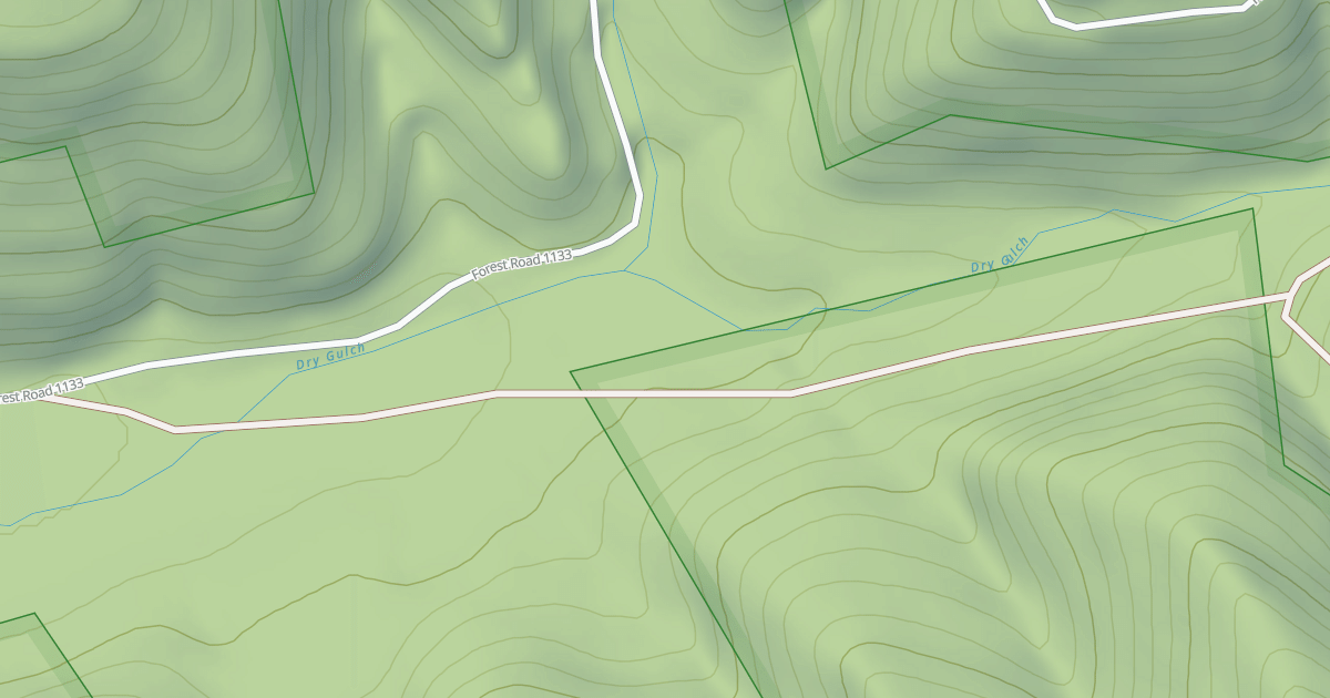 Map preview of DRY GULCH RD