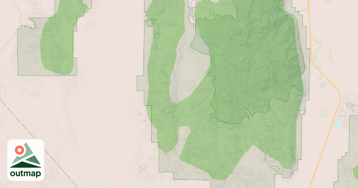 Map of CLOVERDALE