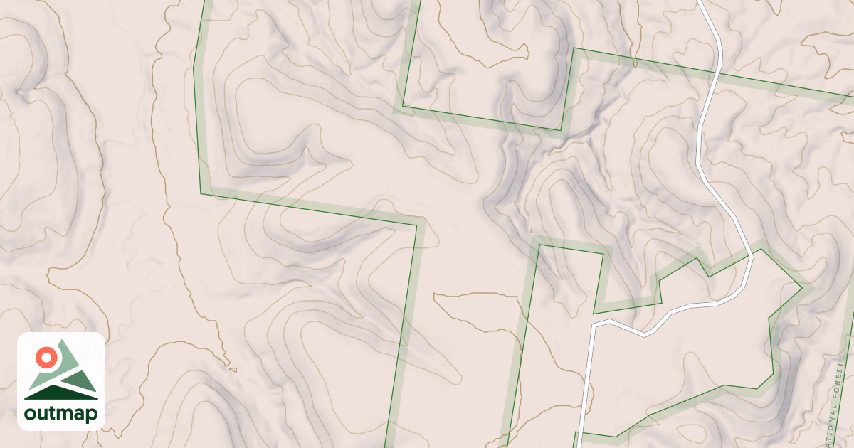 Map of USFS Motor Vehicle Use Map Roads {3624E262-6E11-41CB-BB3A-1E20E9666B8A}