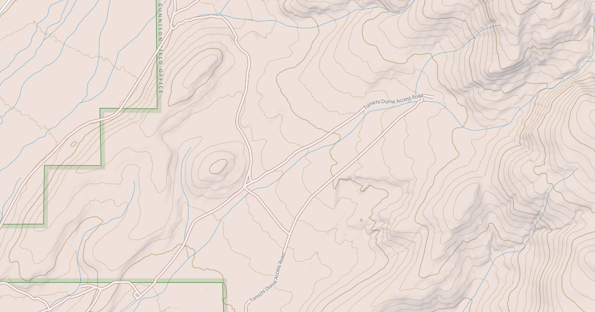 Map preview of BLM National GTLF Public Motorized Roads 716bc63c-c78a-42a4-9d6a-b3ac5e44d315