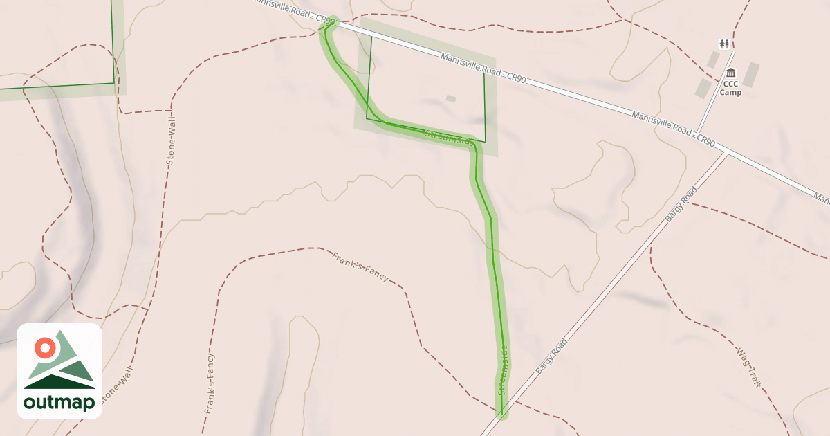 Map of Streamside