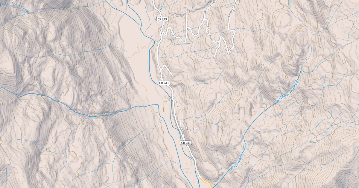 Map preview of FLORIDA (CR 243)