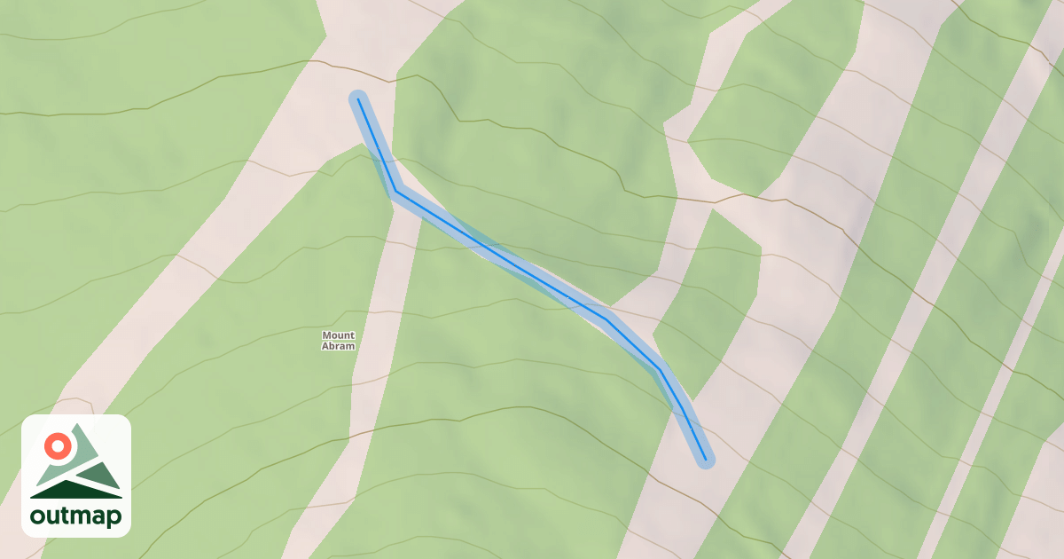 Map of Peabody's Pass