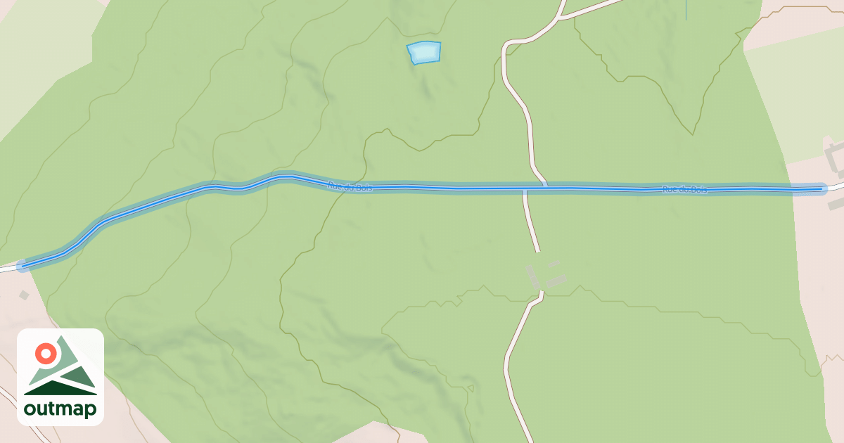 Map of Rue du Bois