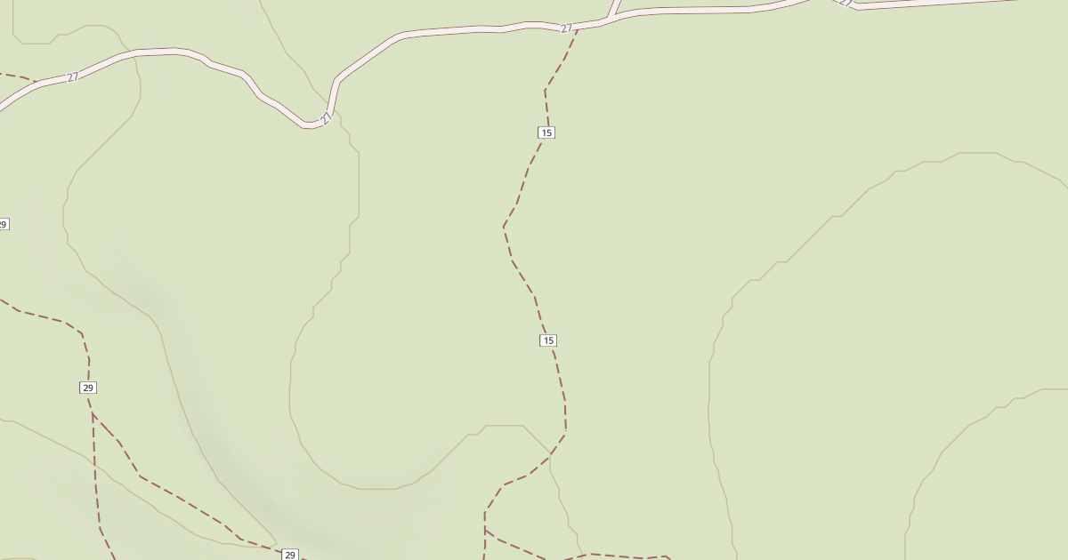 Map preview of Cline Buttes Tr 15