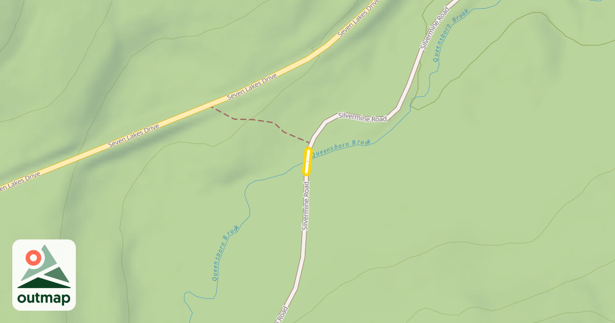 Map of Silvermine Road