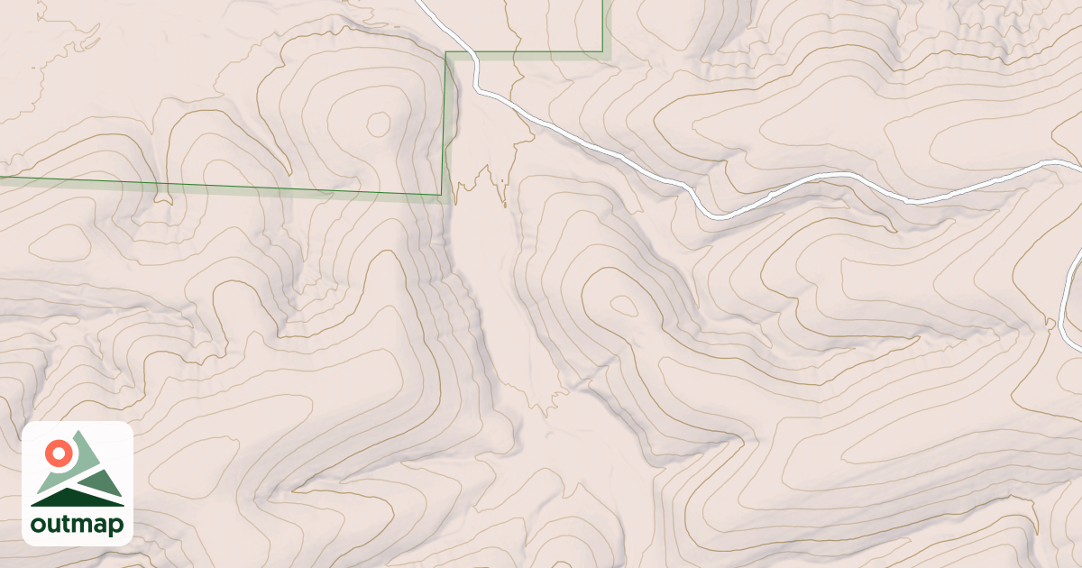 Map of CANE CREEK
