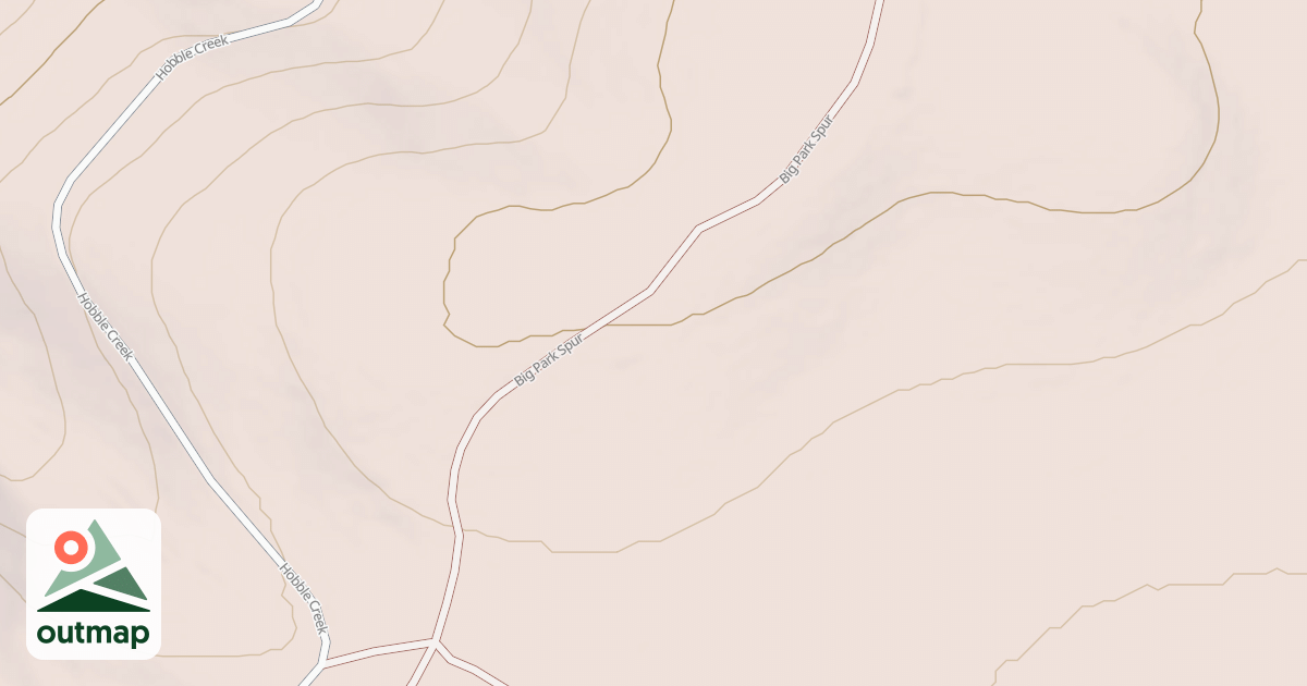 Map of BIG PARK SPUR