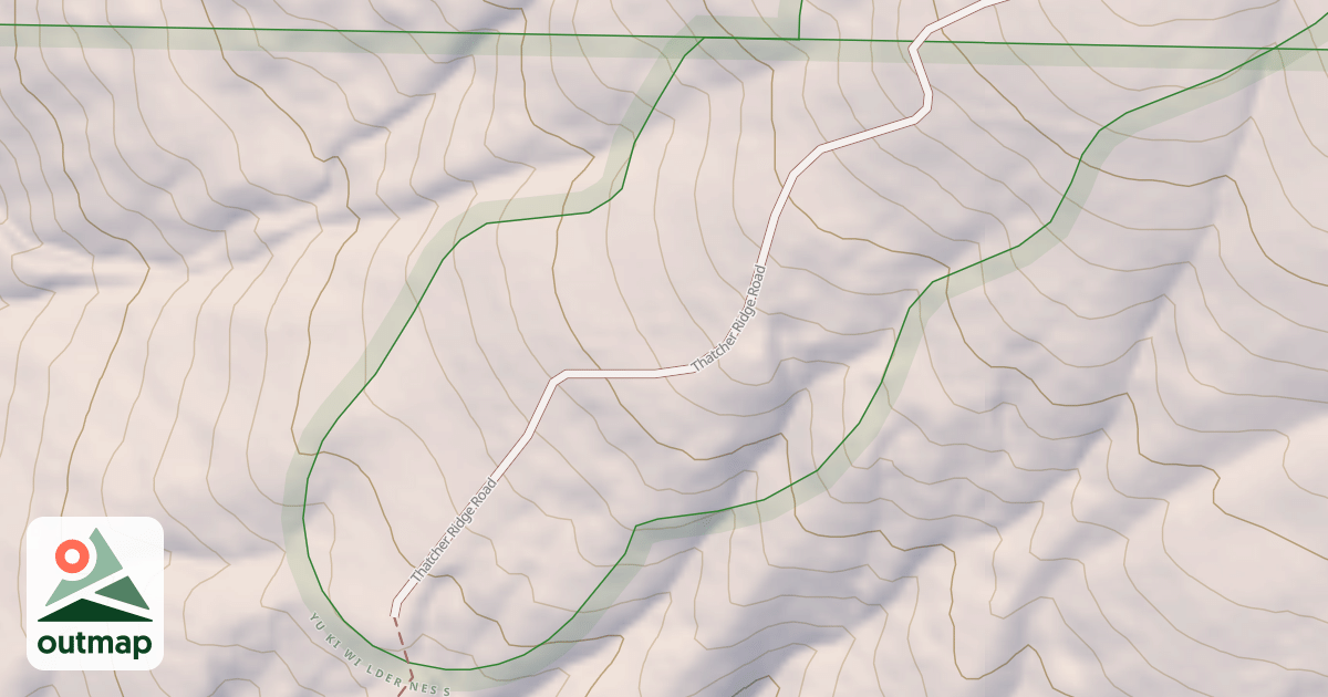 Map of THATCHER RIDGE