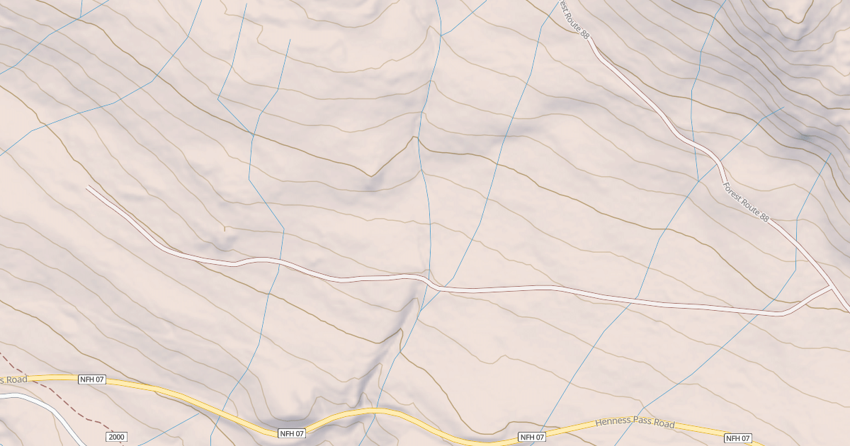 Map preview of BALD RIDGE SPUR