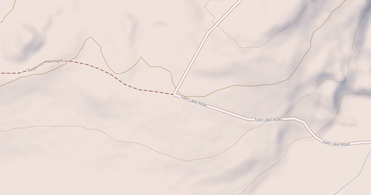 Map preview of Hovland Woods Trail