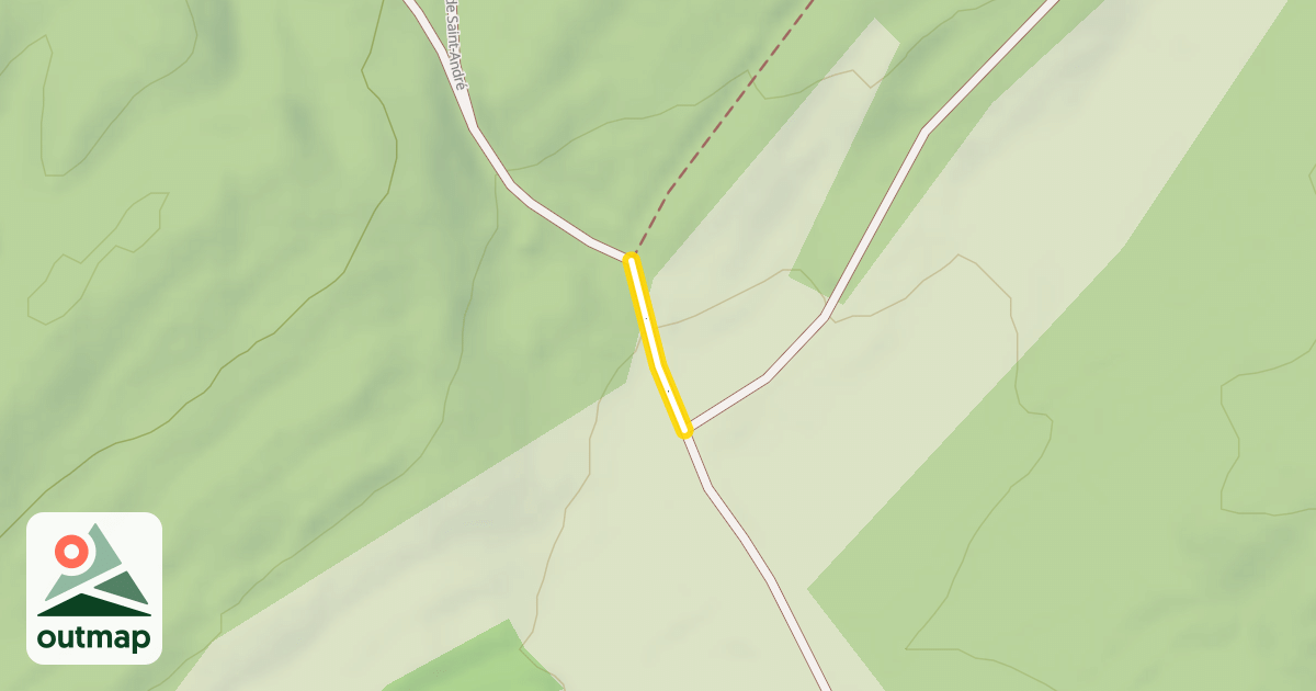 Map of Chemin de Saint-André