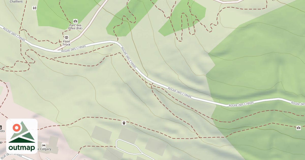 Map of Mountain Twister