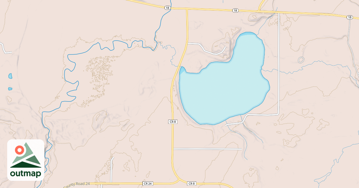 Map of Crow Wing Southern Loop