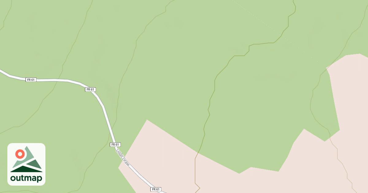 Map of GREENS PEAK