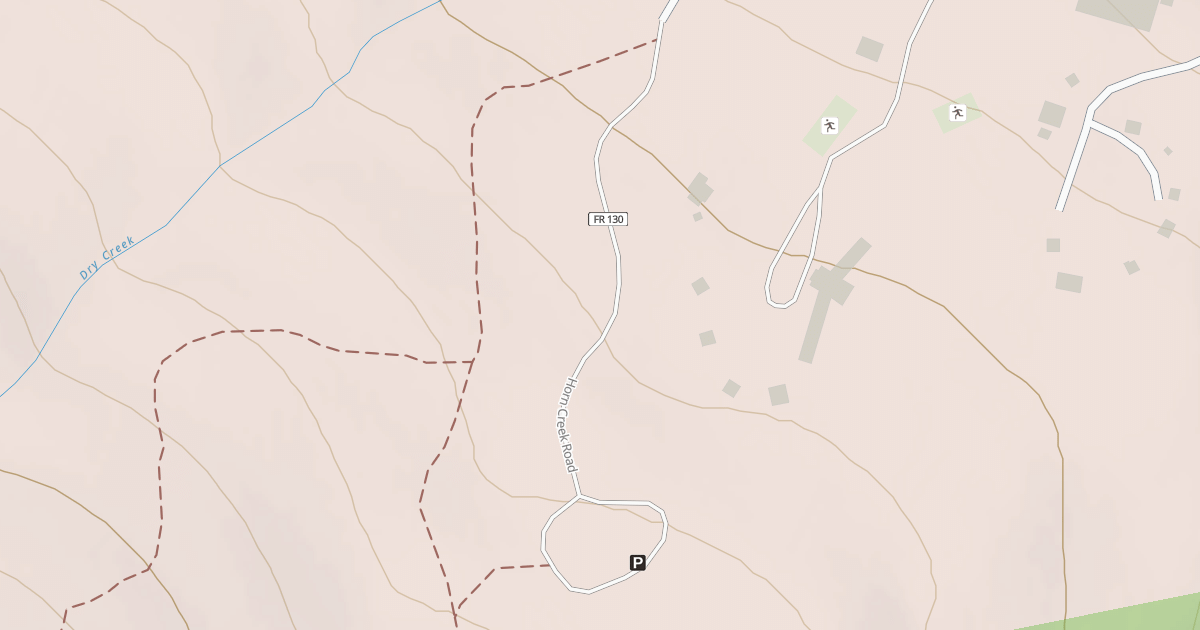 Map preview of HORN CREEK