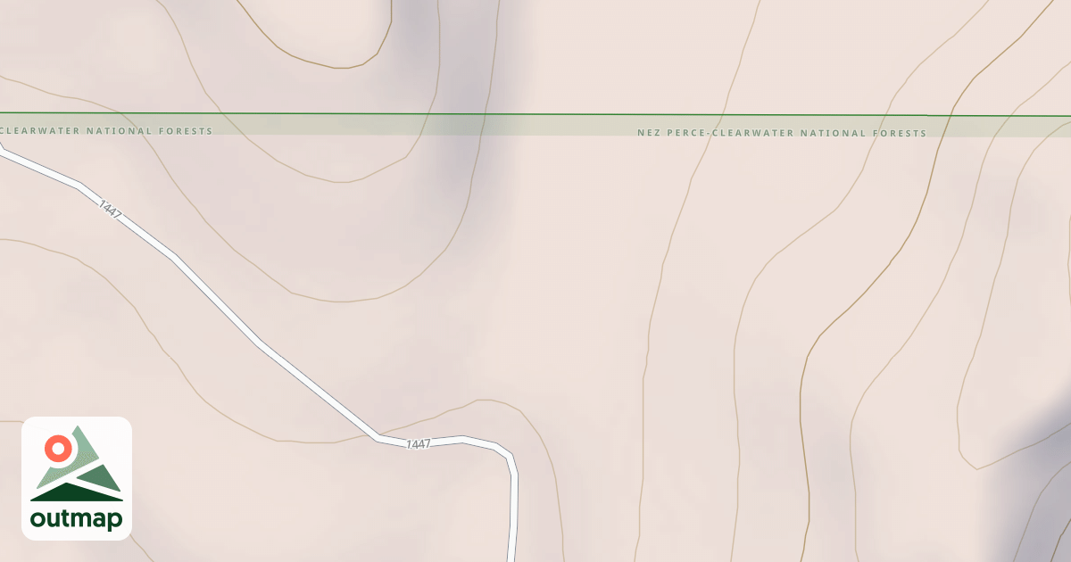 Map of BUTTERFIELD CREEK Z