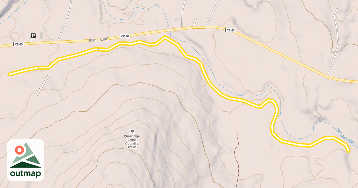 Map of Stony Creek