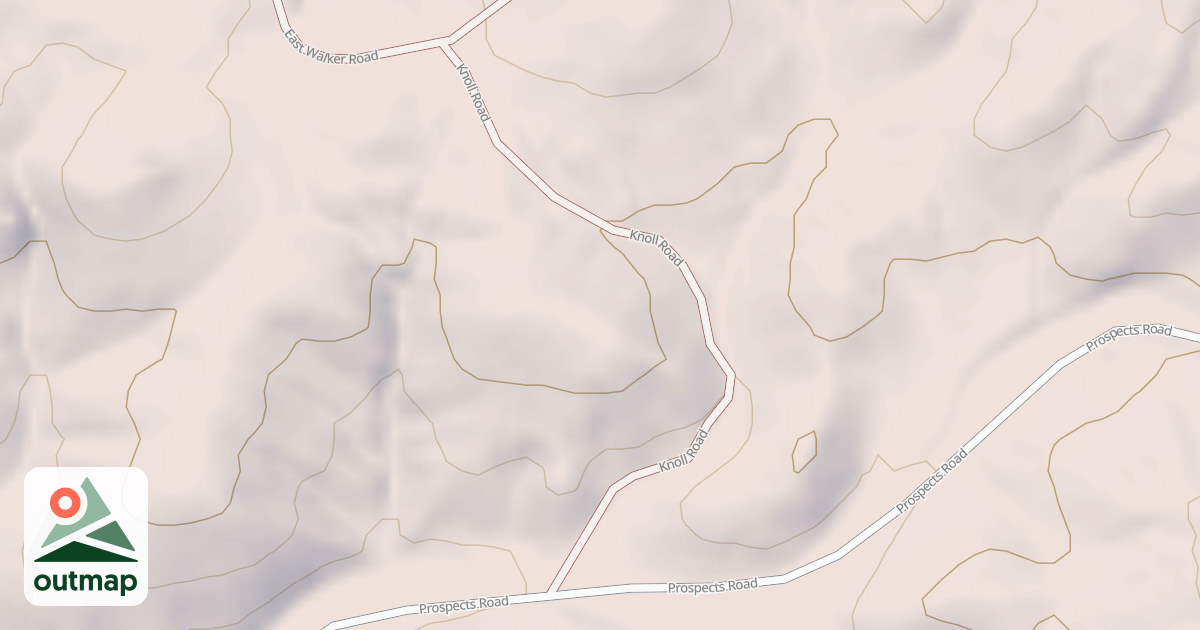 Map of KNOLL ROAD