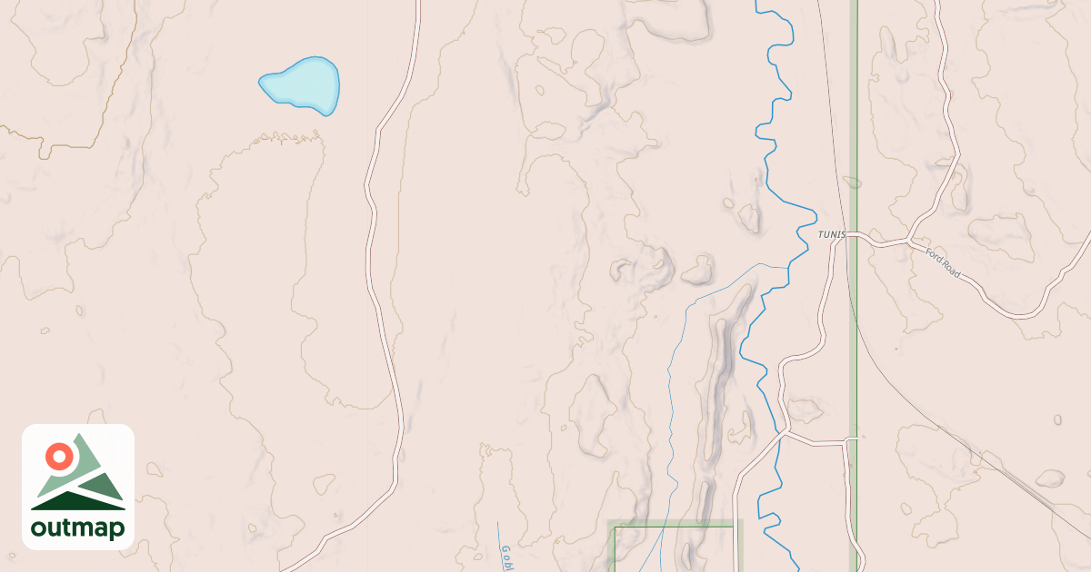 Map of USFS Motor Vehicle Use Map Trails 22456