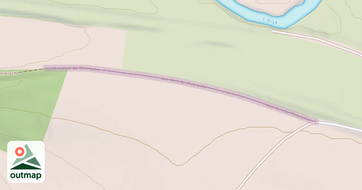Map of Axe Vert de Thierache